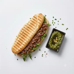 Ground Beef Panini